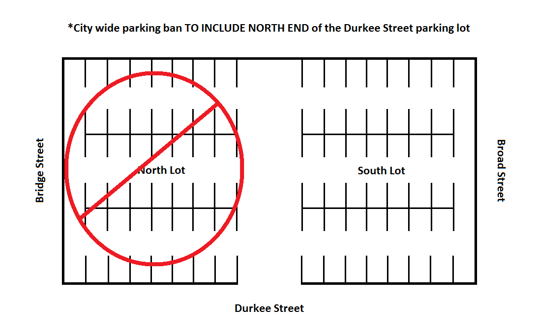 sketch of parking lot